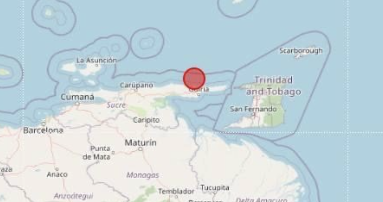 6.2 magnitude earthquake strikes Trinidad and Tobago at 11:58 pm Saturday